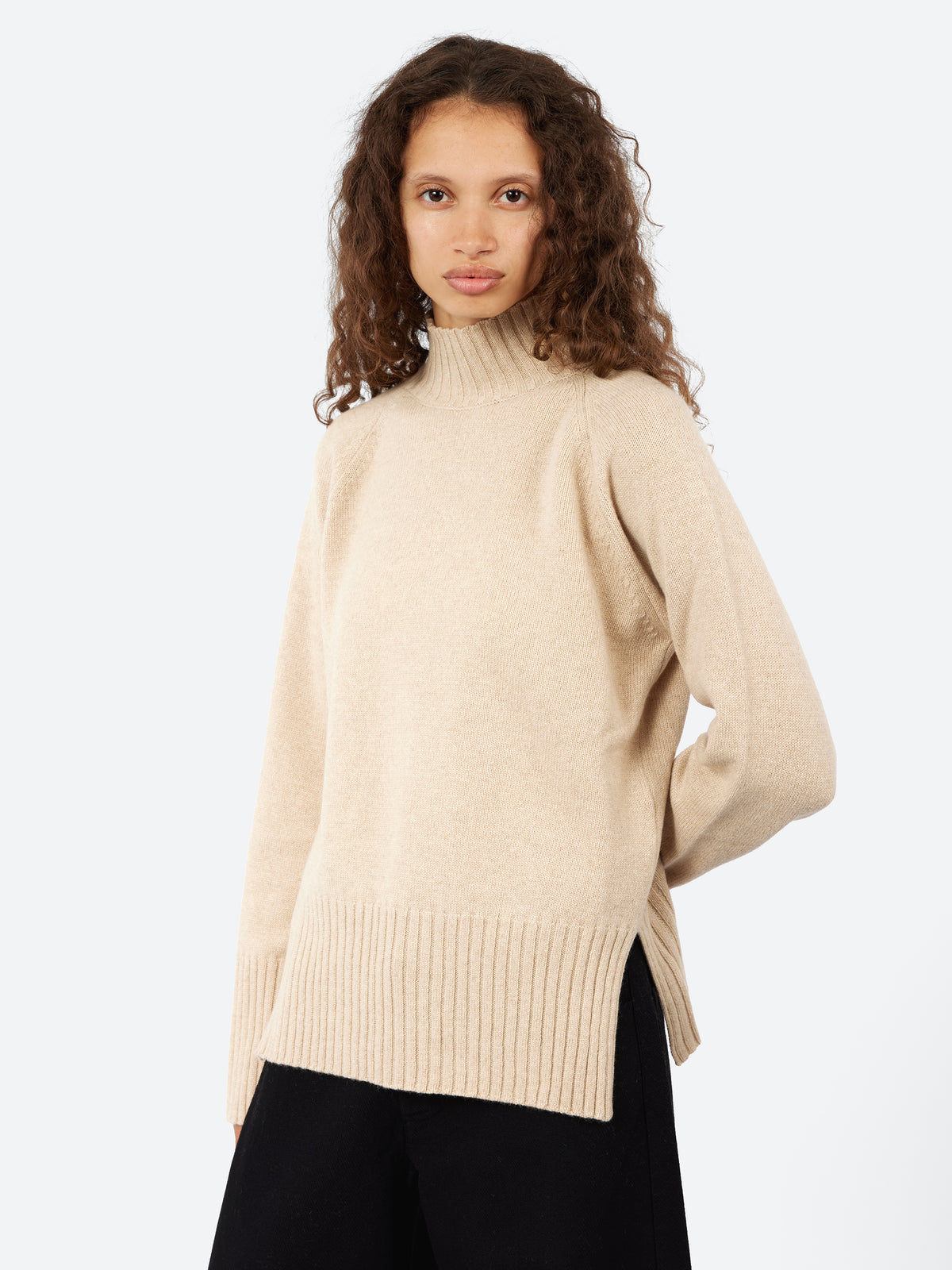 2614 High Neck Pullover