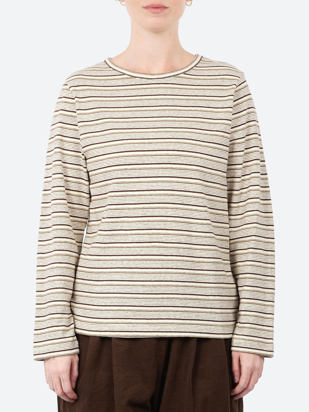 Multi Striped Long Sleeve Tee