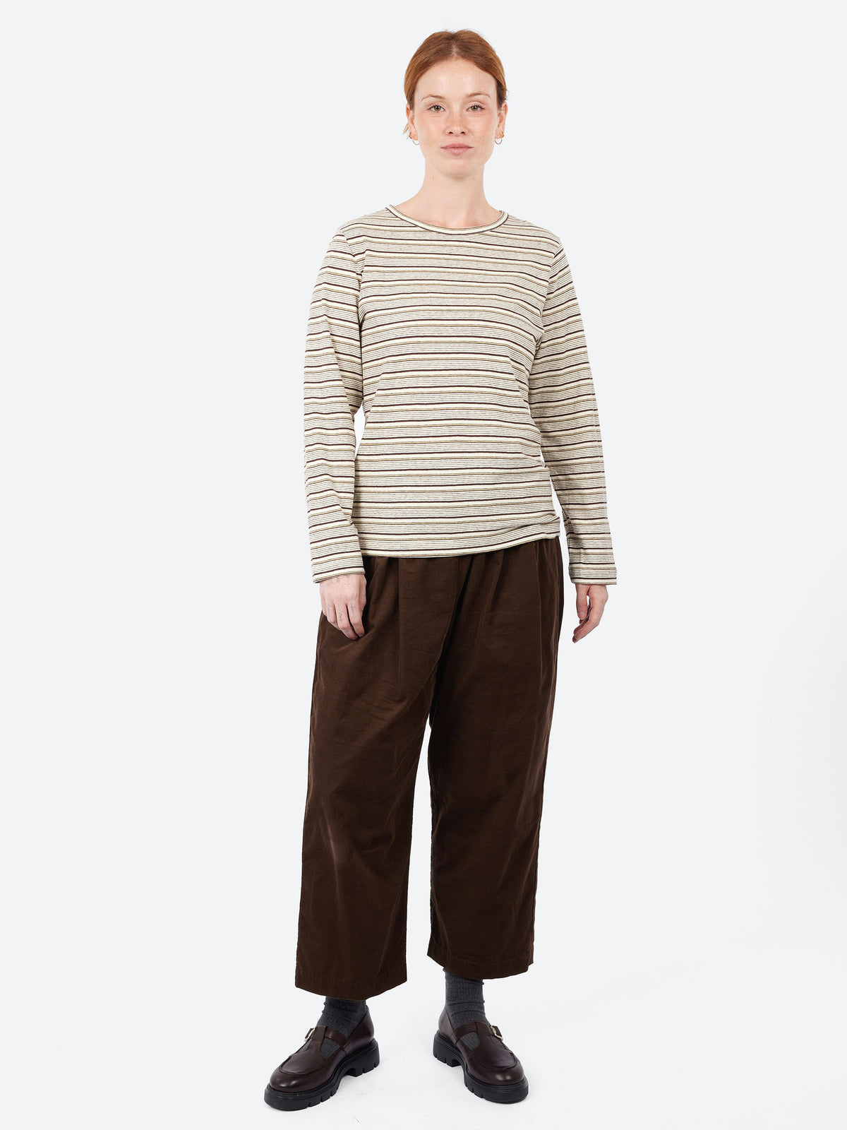 Multi Striped Long Sleeve Tee