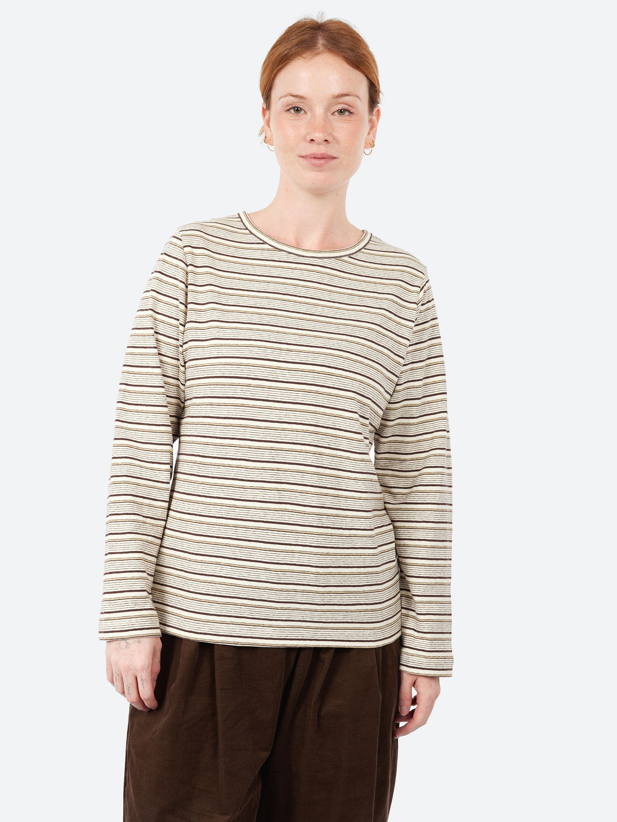 Multi Striped Long Sleeve Tee