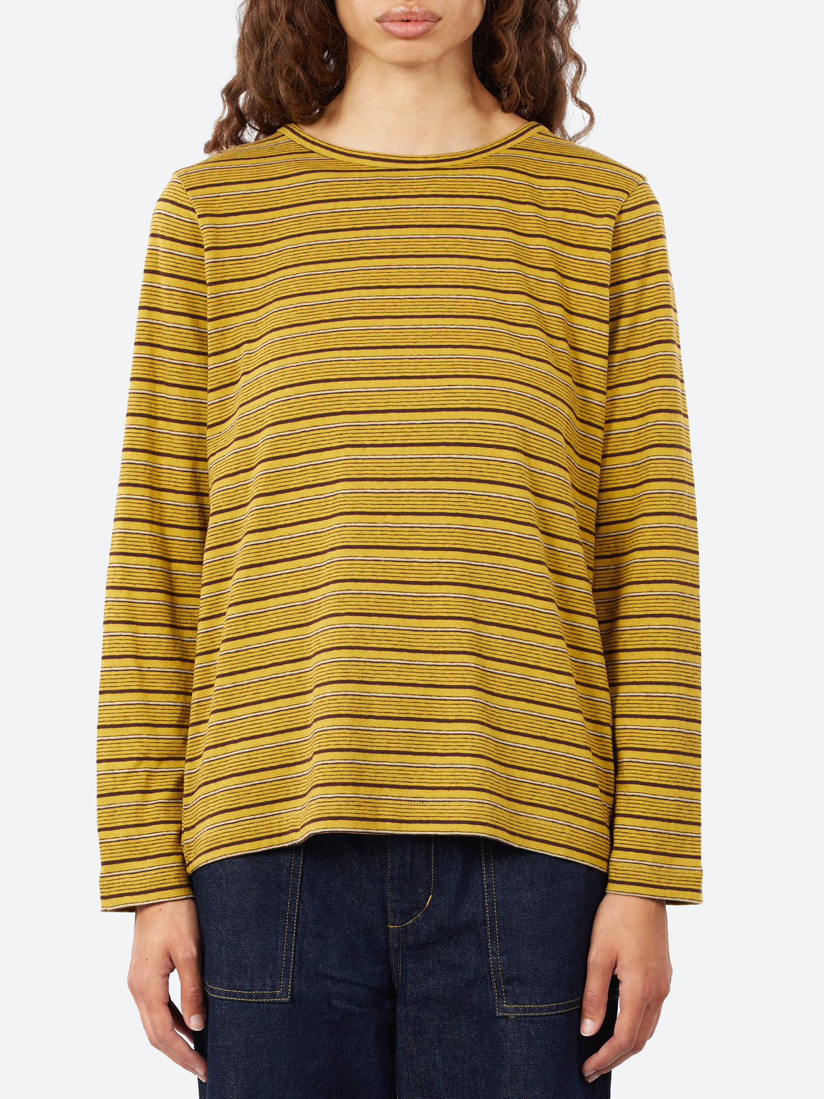Multi Striped Long Sleeve Tee