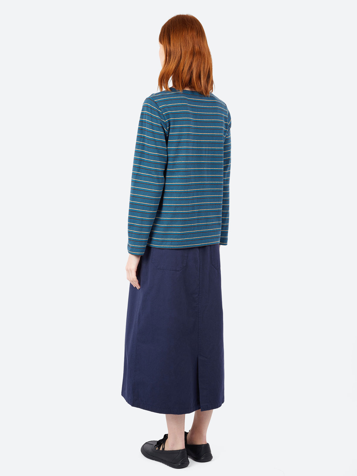 Multi Striped Long Sleeve Tee