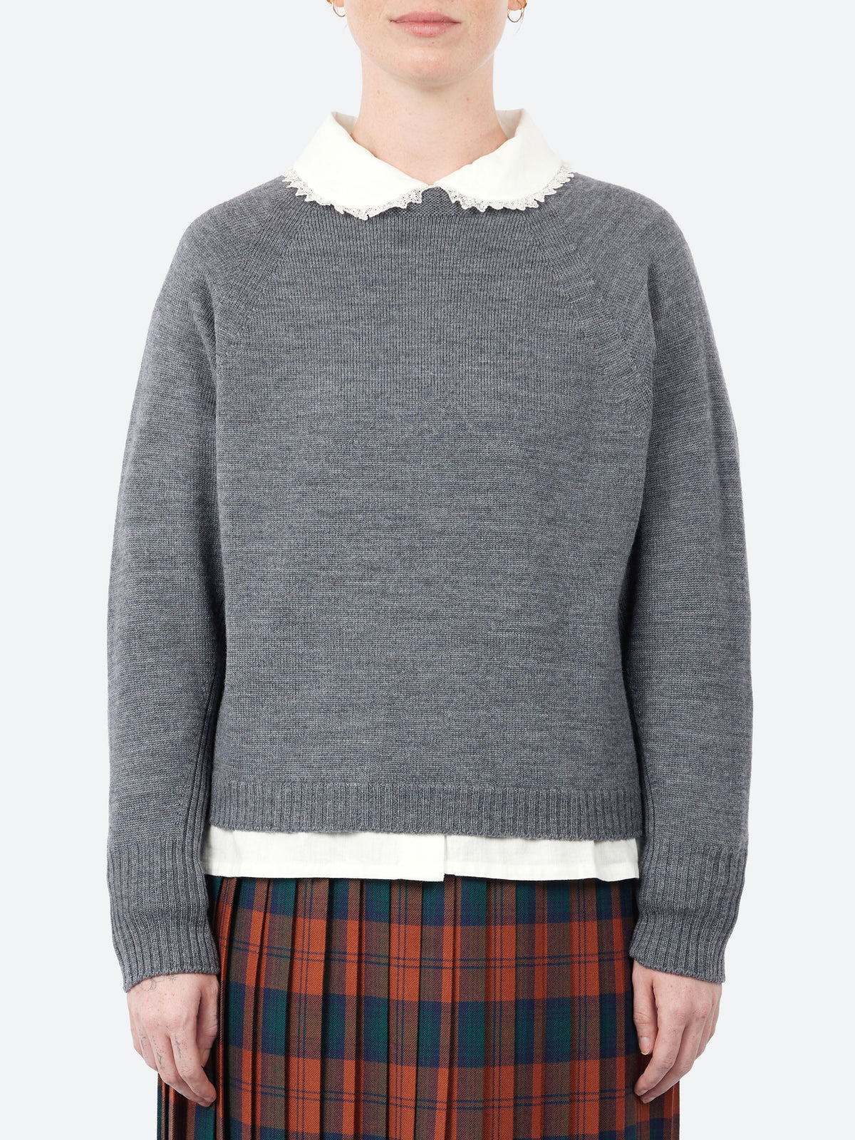 Raglan Sleeve Crewneck