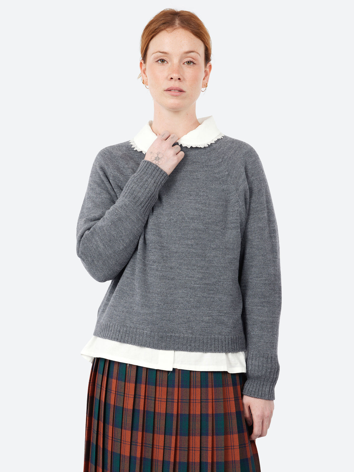 Raglan Sleeve Crewneck