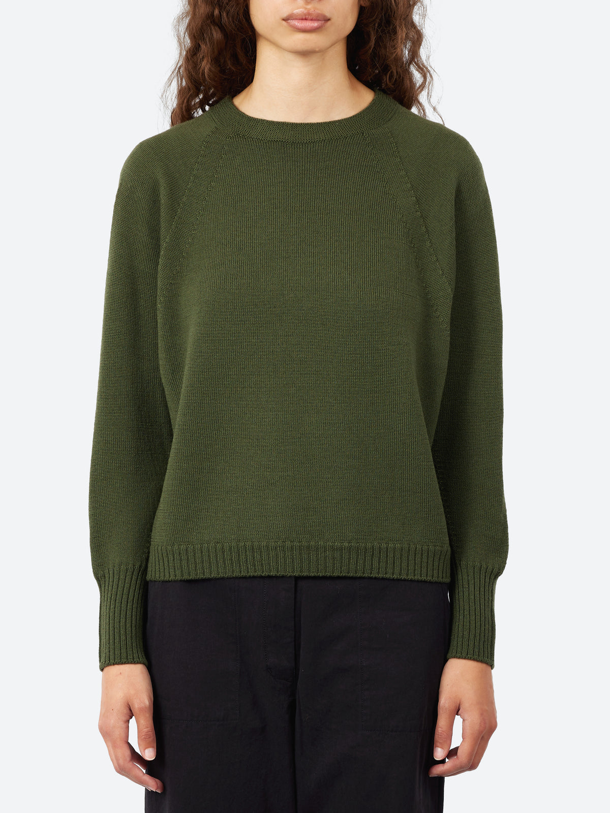 Raglan Sleeve Crewneck