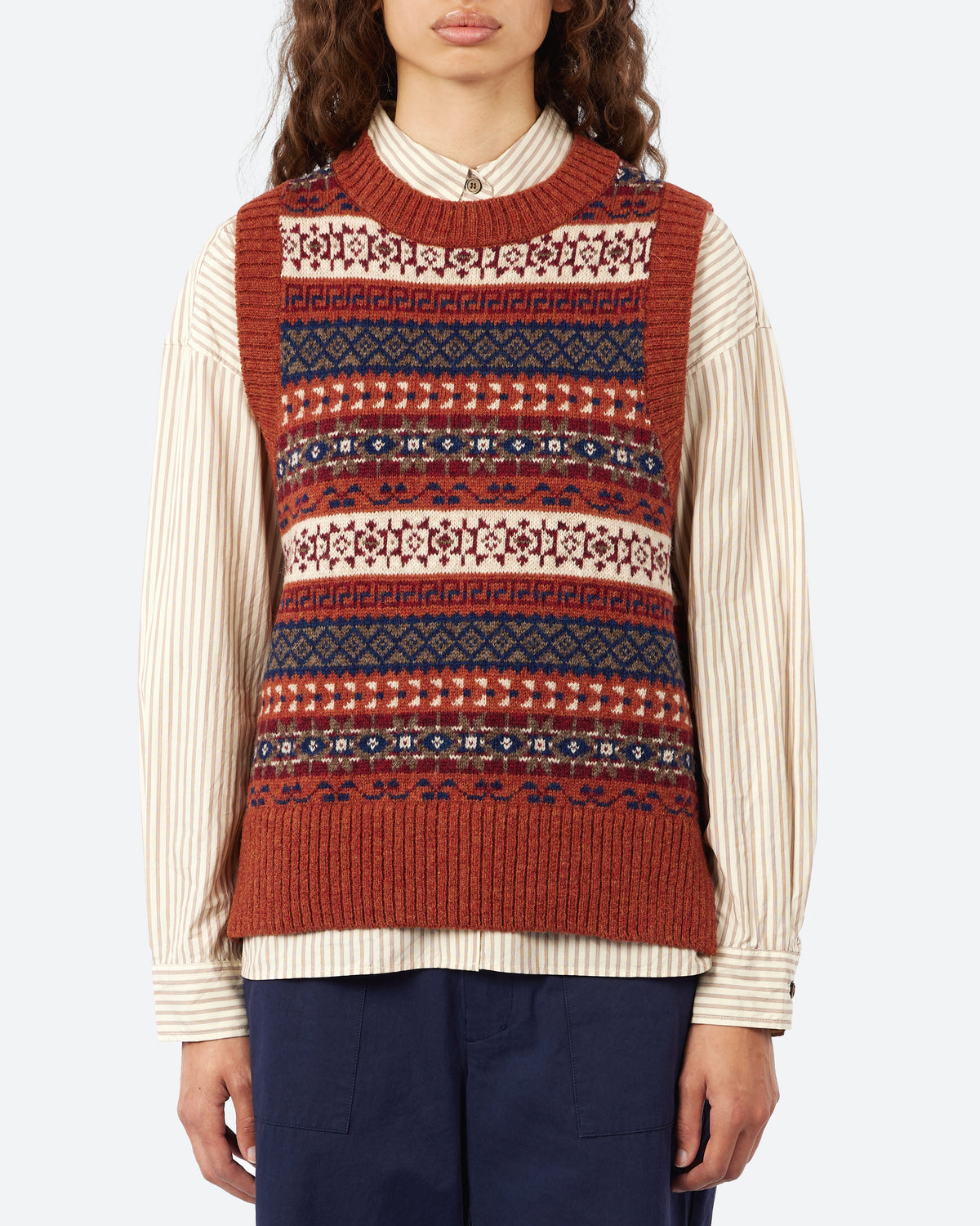 Jacquard Vest