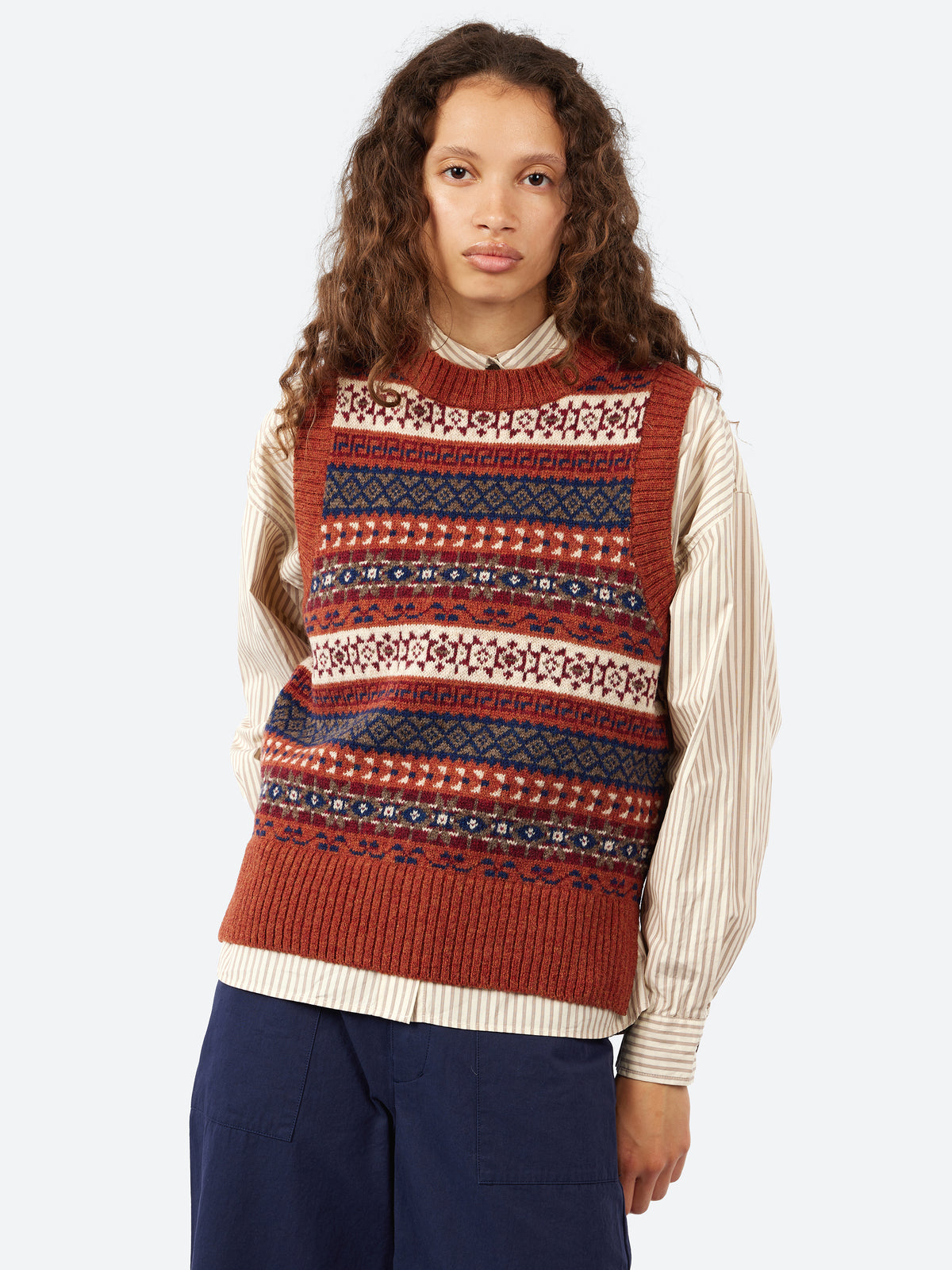Jacquard Vest