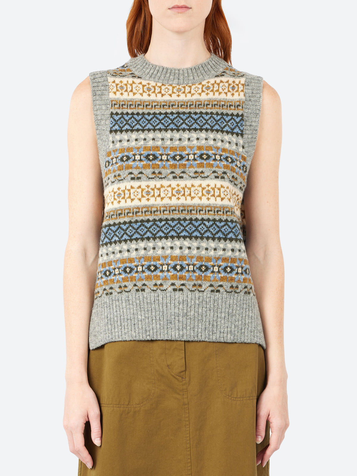 Jacquard Vest