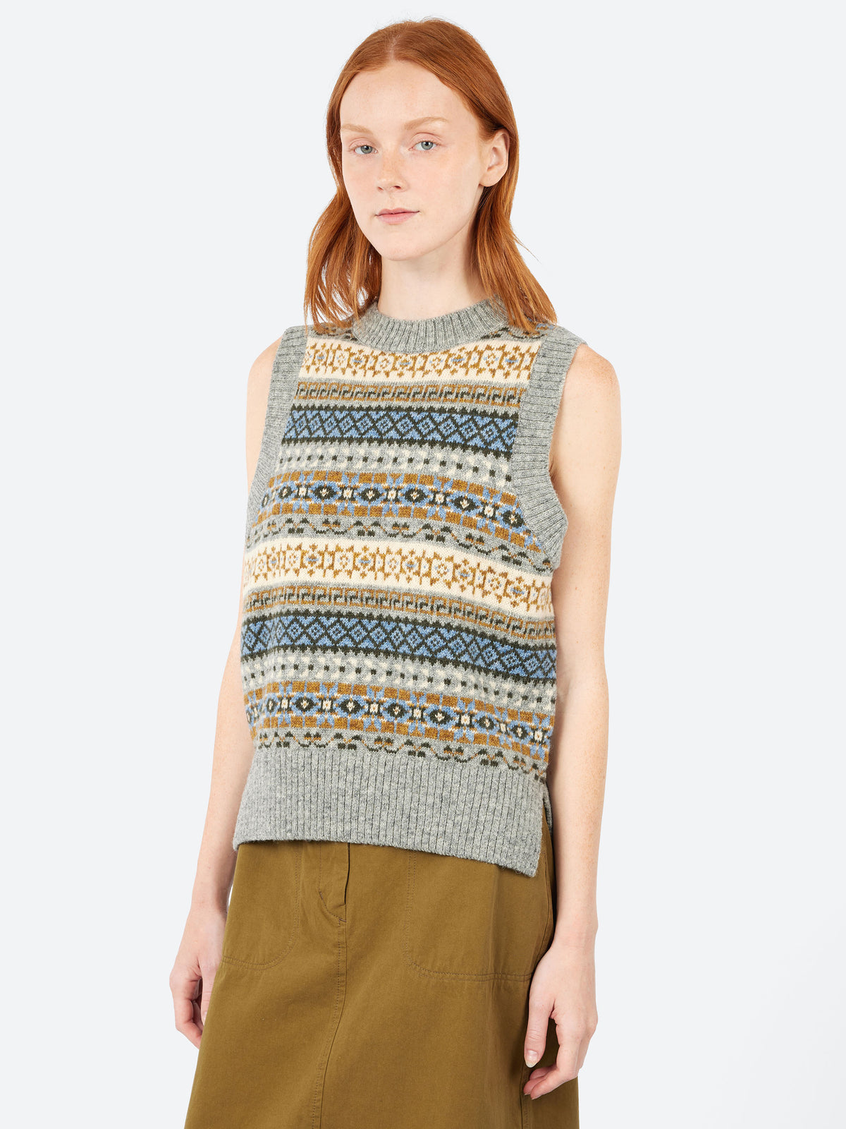 Jacquard Vest