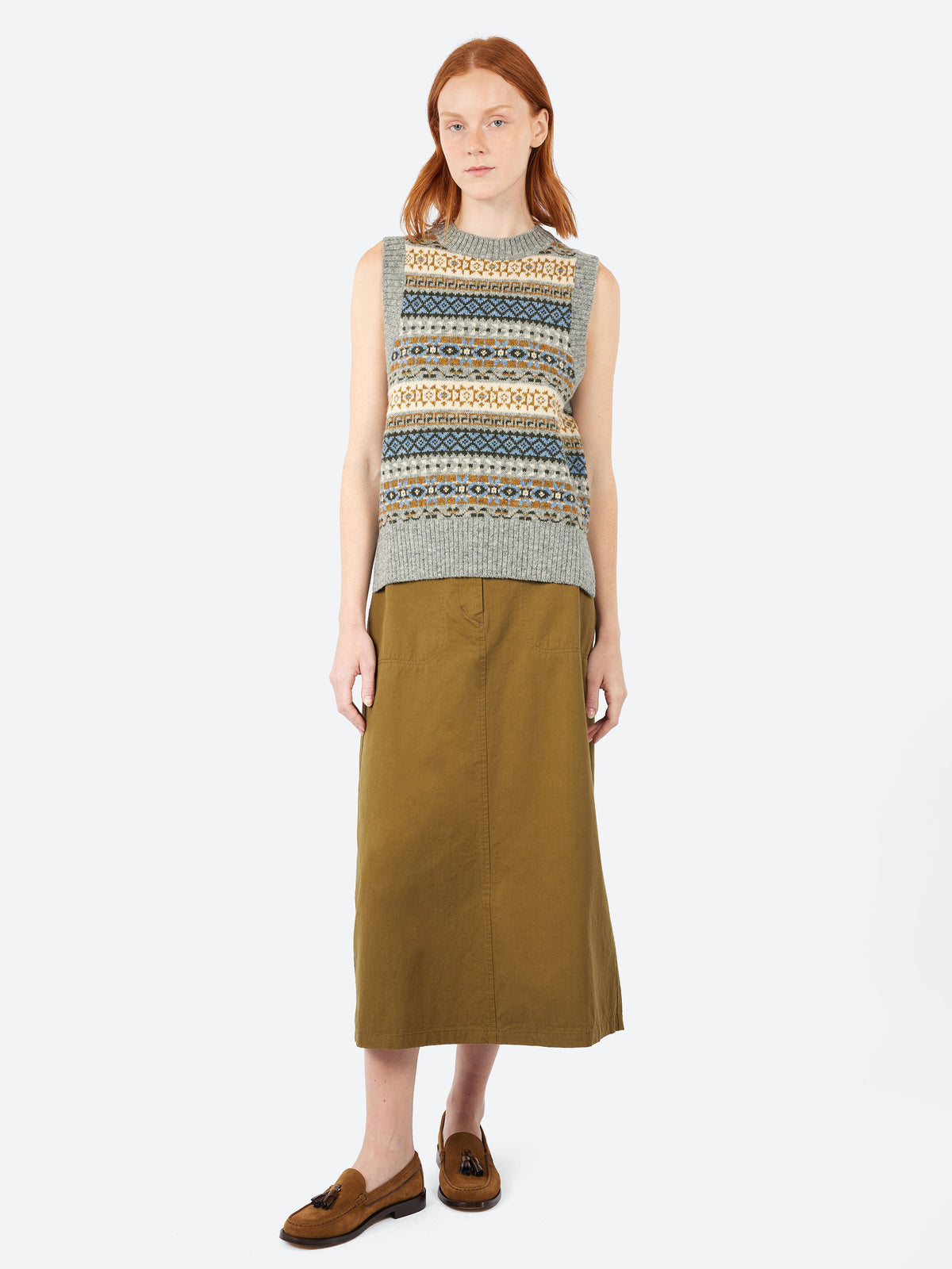 Jacquard Vest
