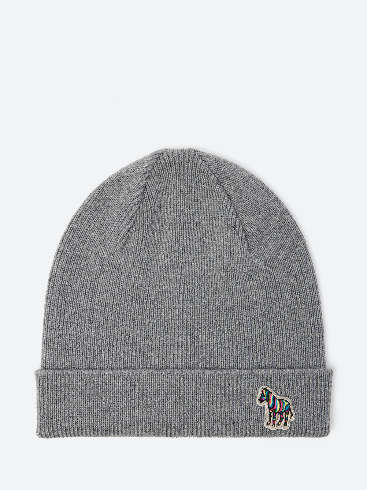 Zebra Logo Wool Beanie
