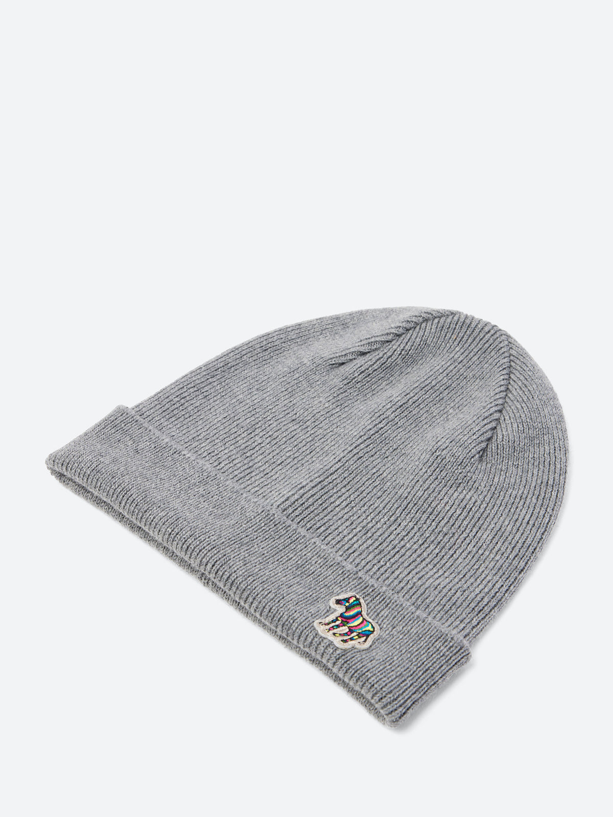 Zebra Logo Wool Beanie