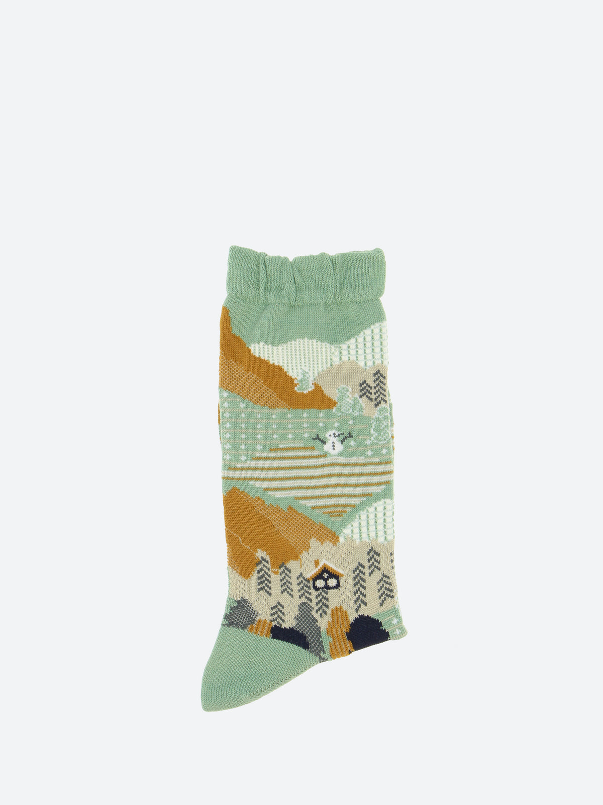 Snowy Winter Socks