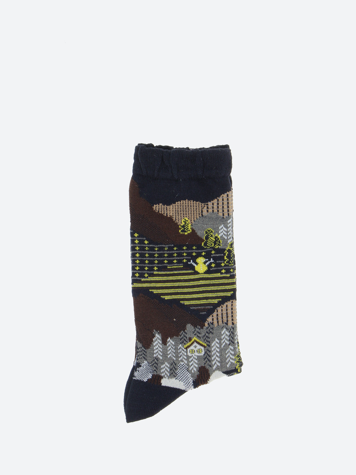Snowy Winter Socks