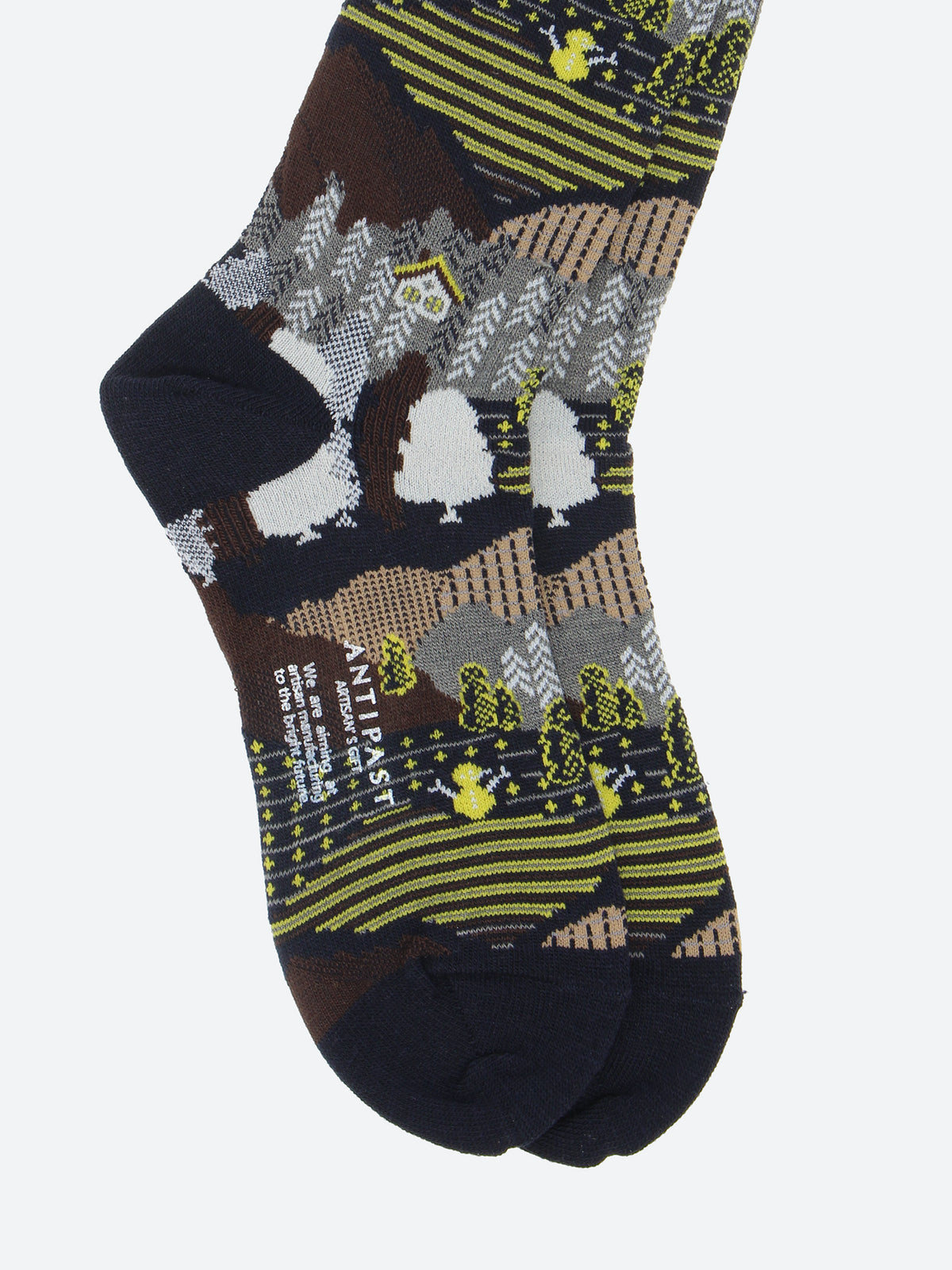 Snowy Winter Socks