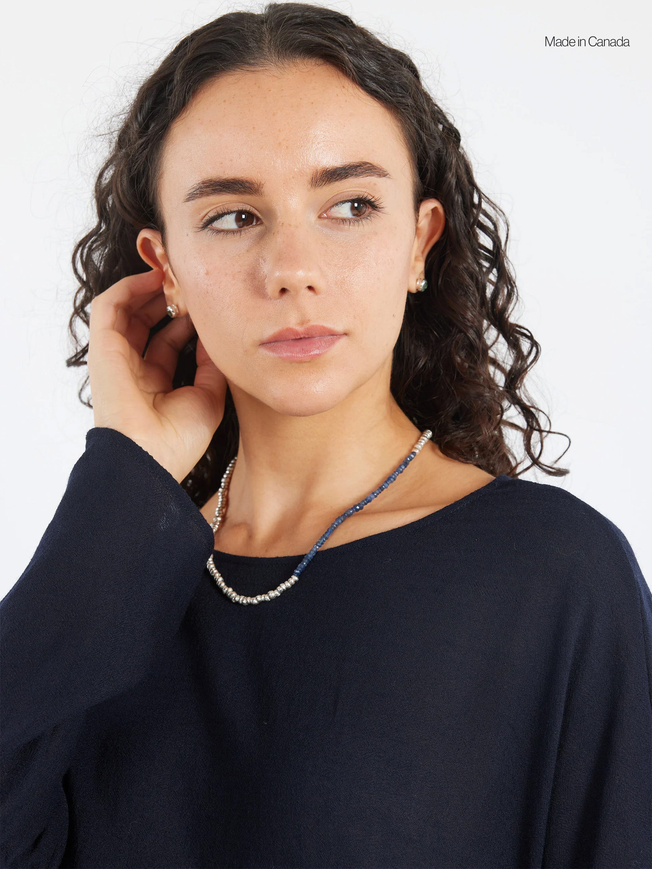 Pearls Before Swine - Spliced L Necklace in Silver – gravitypope