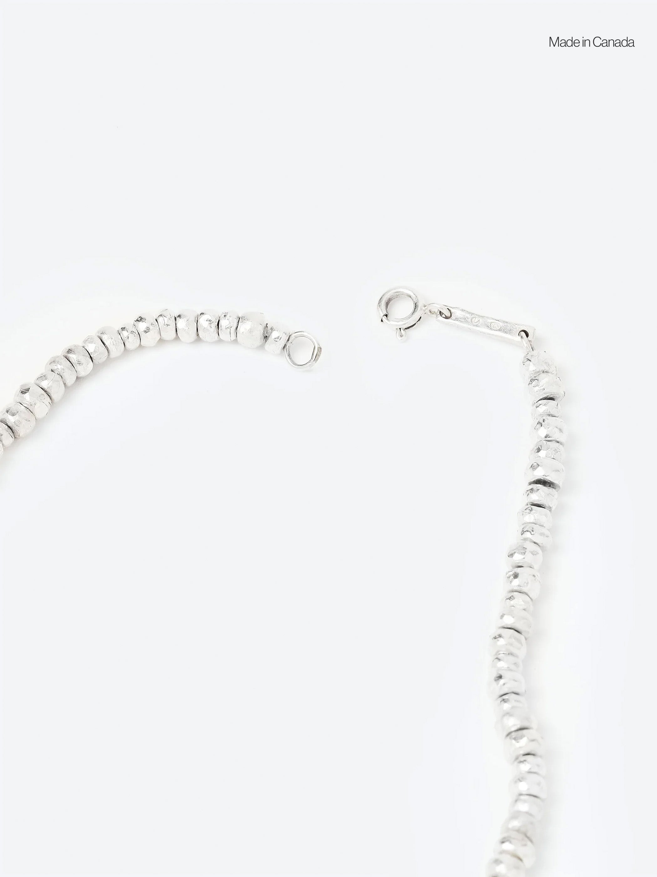 Pearls Before Swine - Spliced L Necklace in Silver – gravitypope