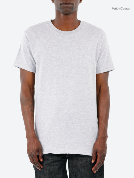 Naked & Famous - Circular Knit T-Shirt in Heather Grey – gravitypope