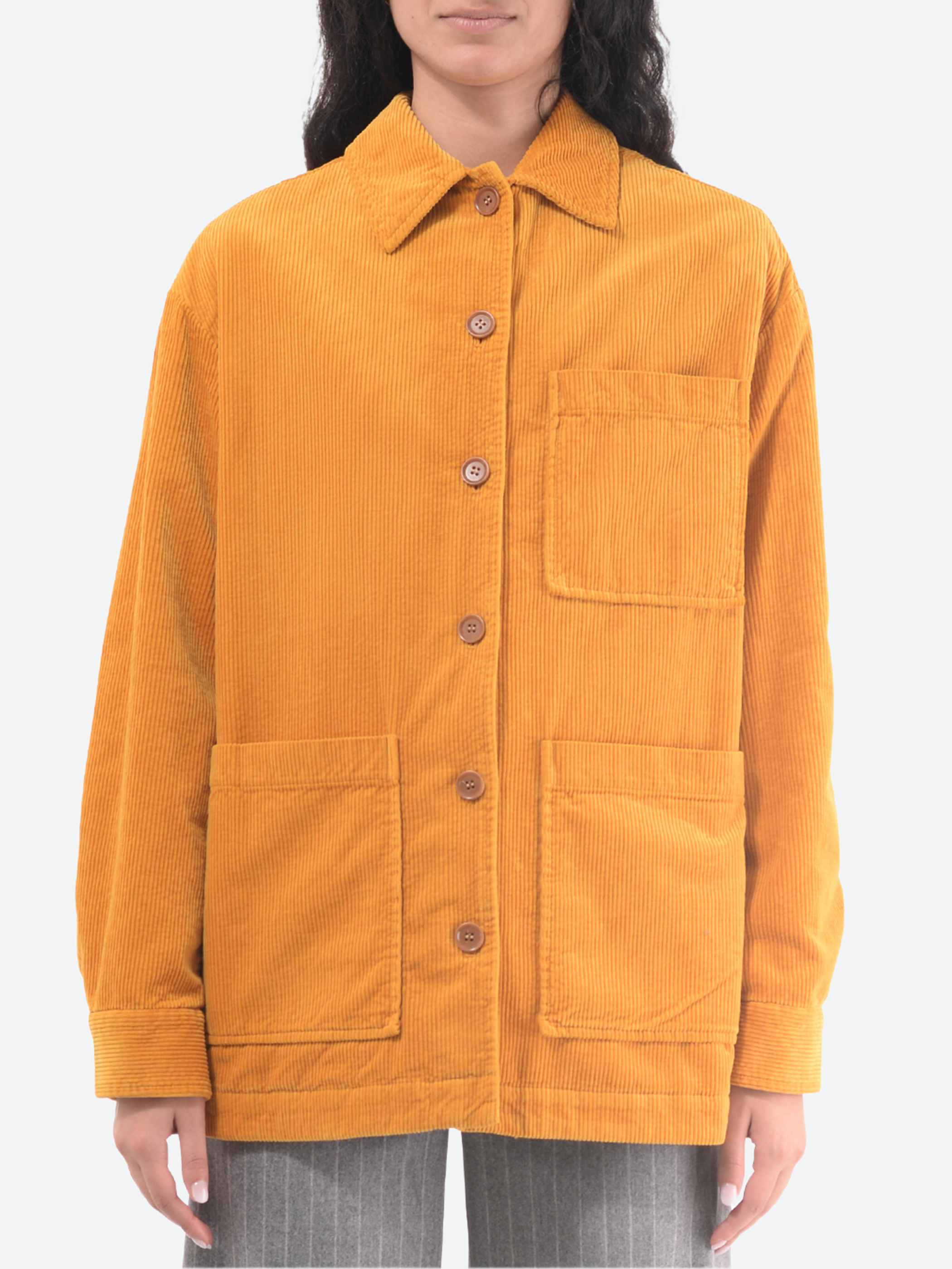 Garment-Dyed Corduroy Jacket