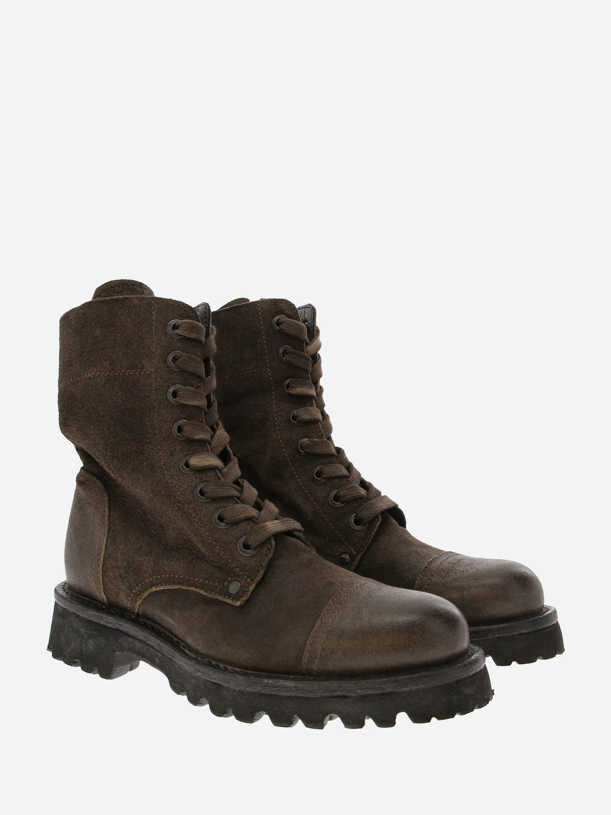 Moma 1BW140 Lace Up Boots in Acciaio Fagiano gravitypope