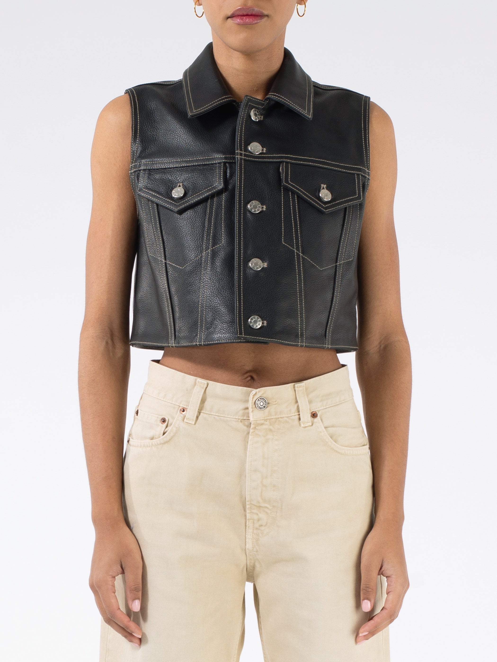 Leather Vest