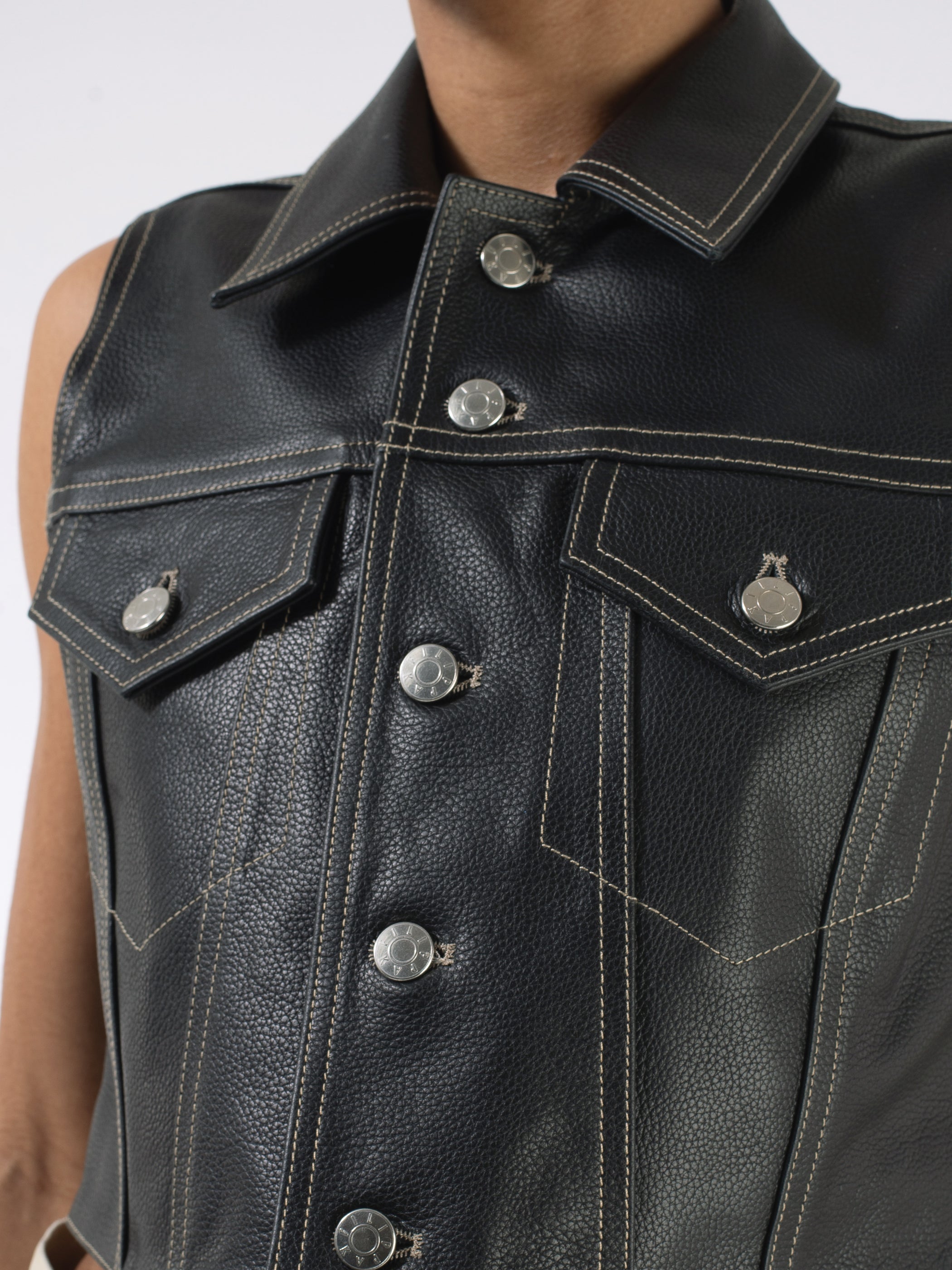 Leather Vest