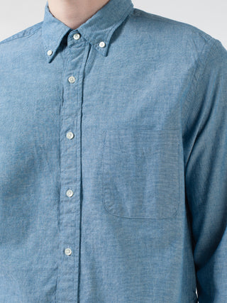 BEAMS PLUS Chambray Button-Down Shirt