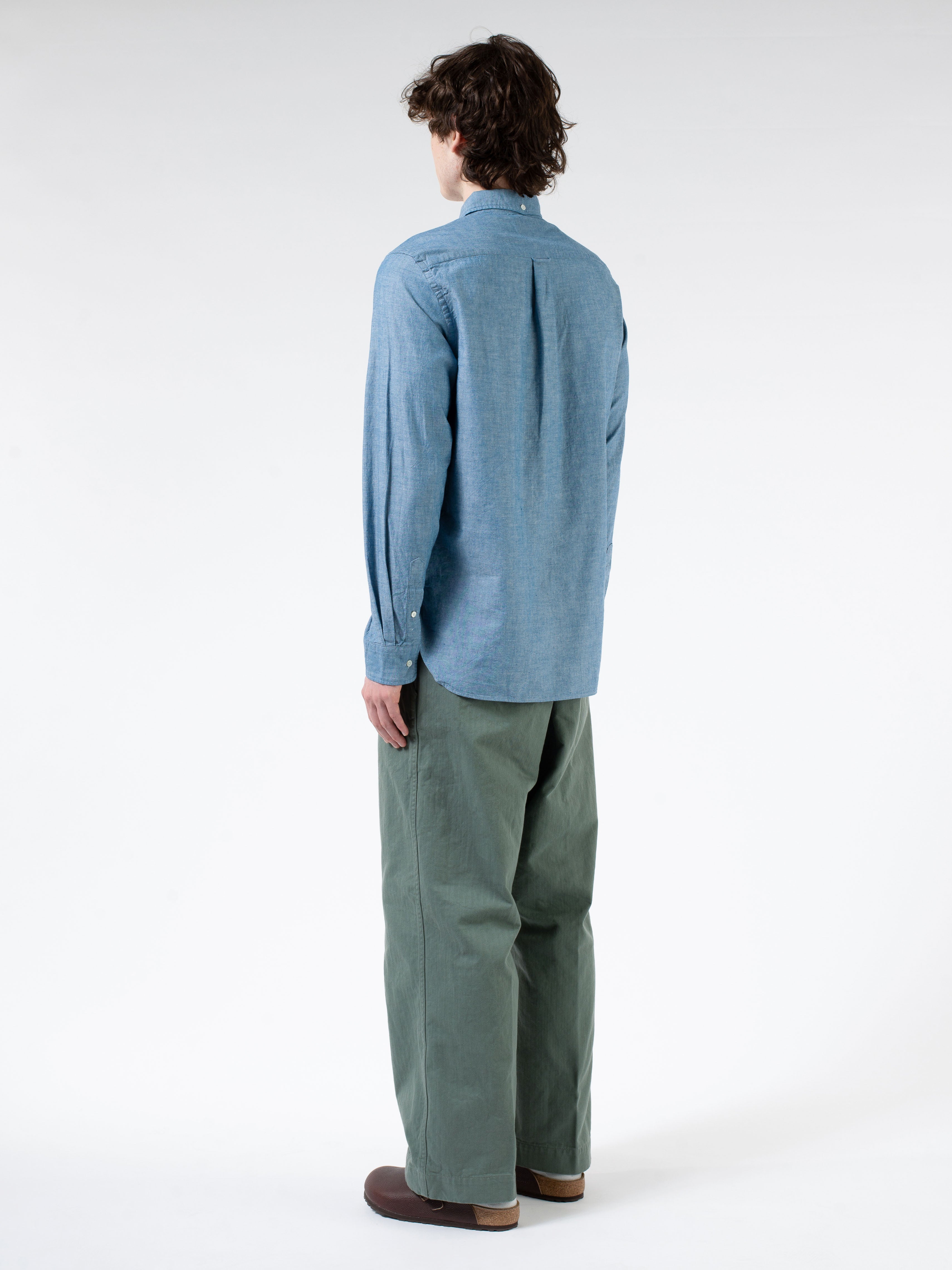BEAMS PLUS - Chambray Button-Down Shirt – gravitypope