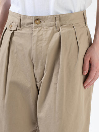 BEAMS PLUS 2 Pleat Chino