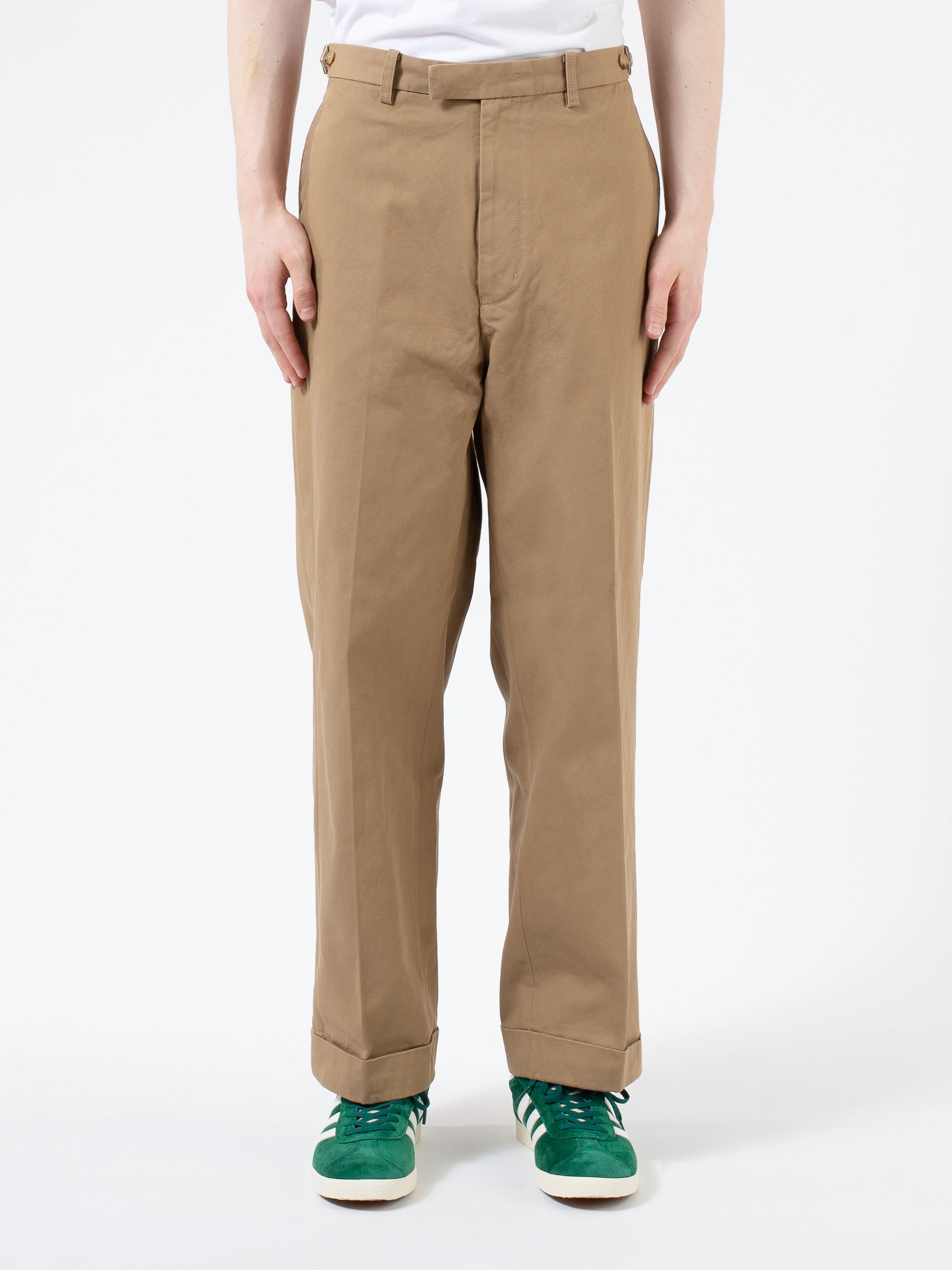 West Point Twill Wide Trousers