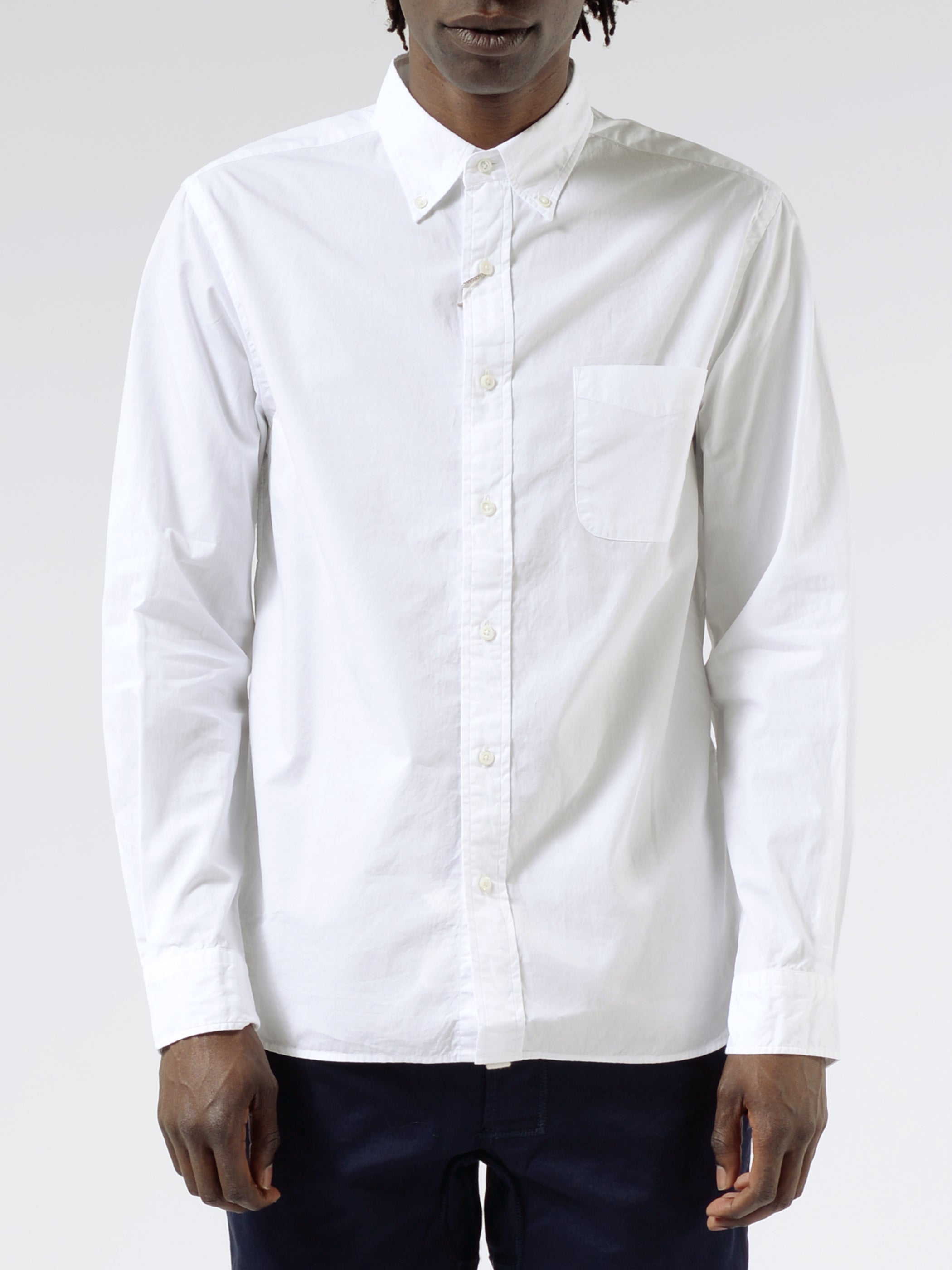 Colour Broad Button-Down Shirt