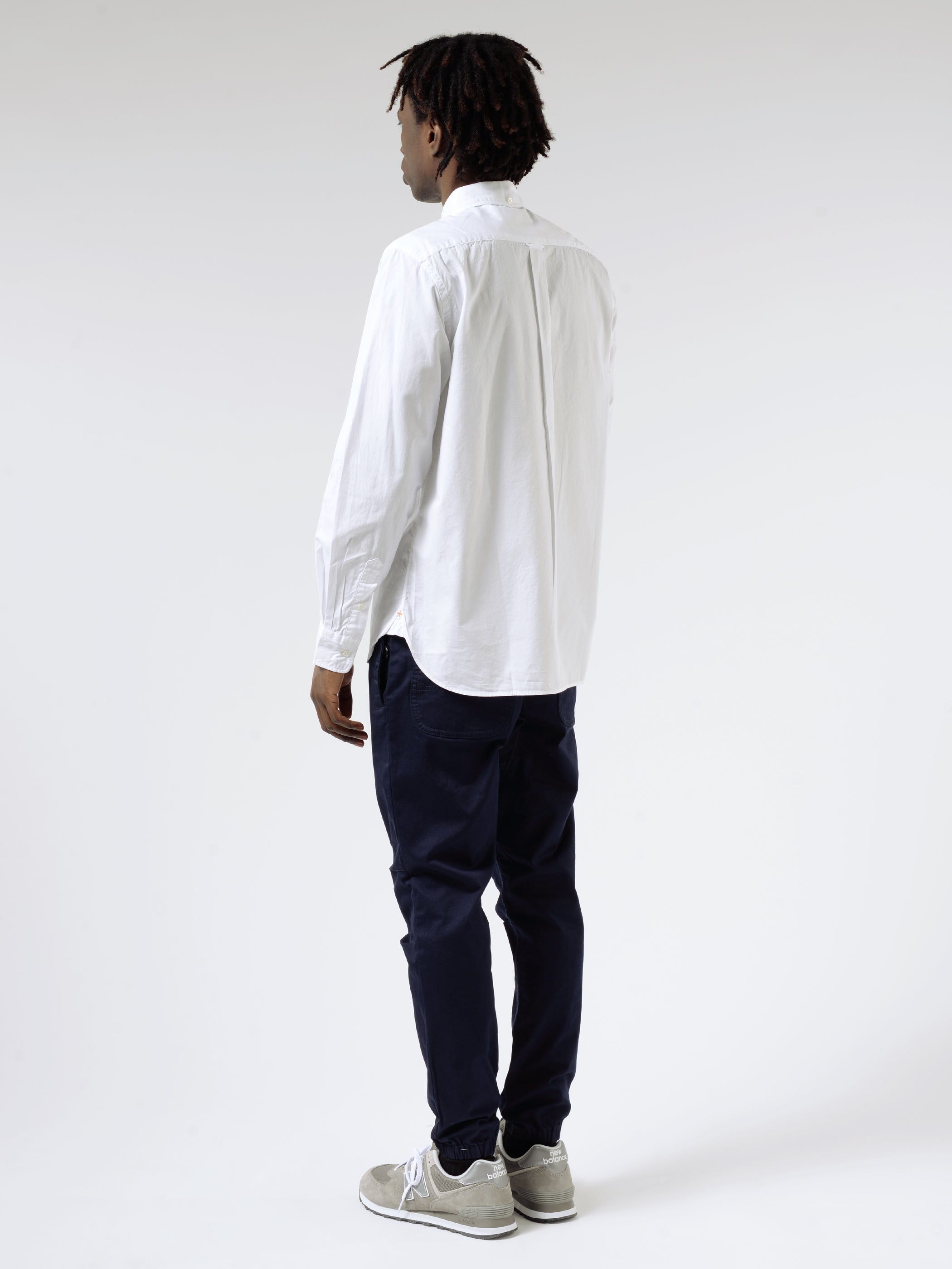 Colour Broad Button-Down Shirt