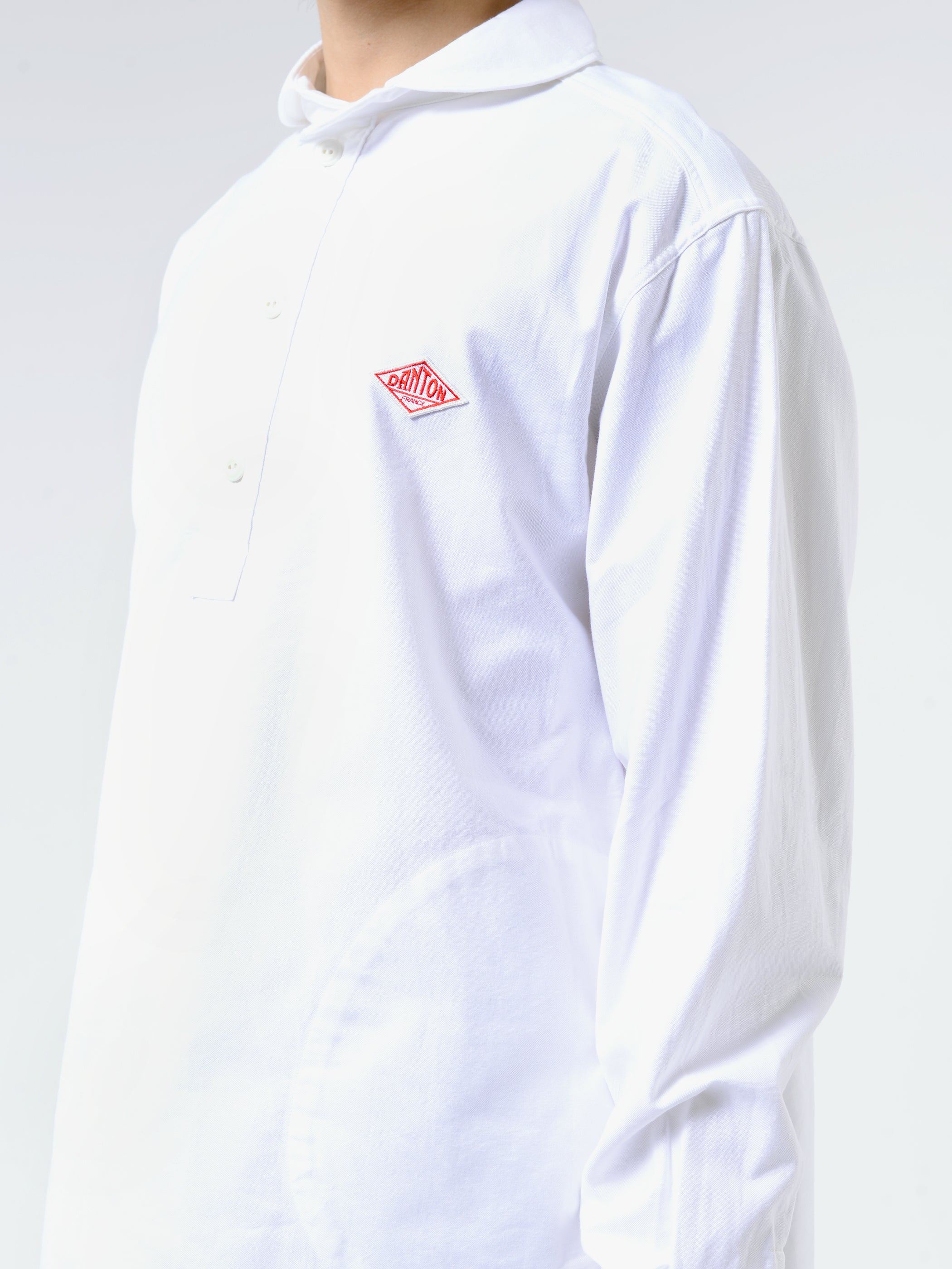 Round Collar L/S Shirt