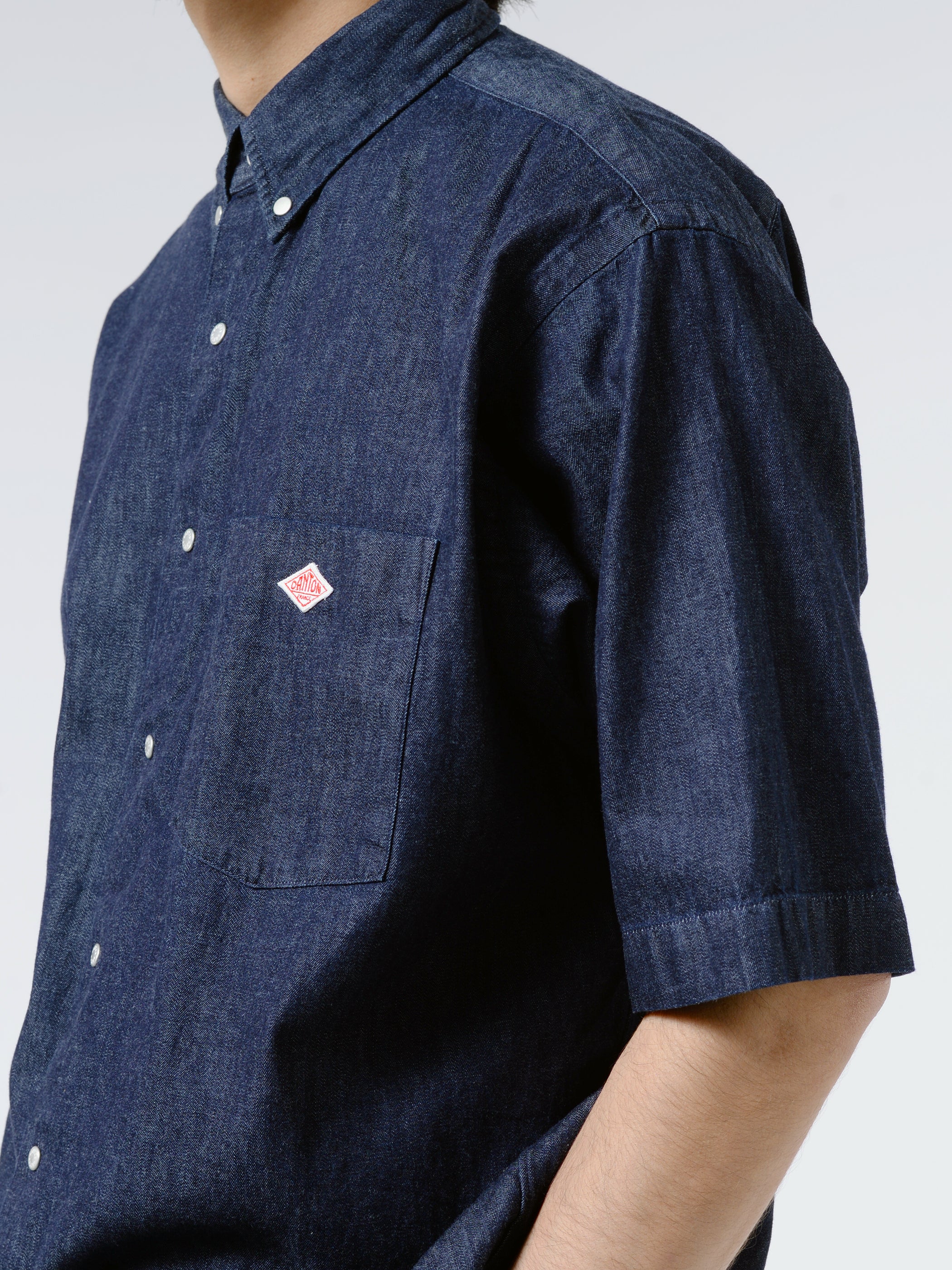 Men's Denim Dungaree B.D. S/S Shirt