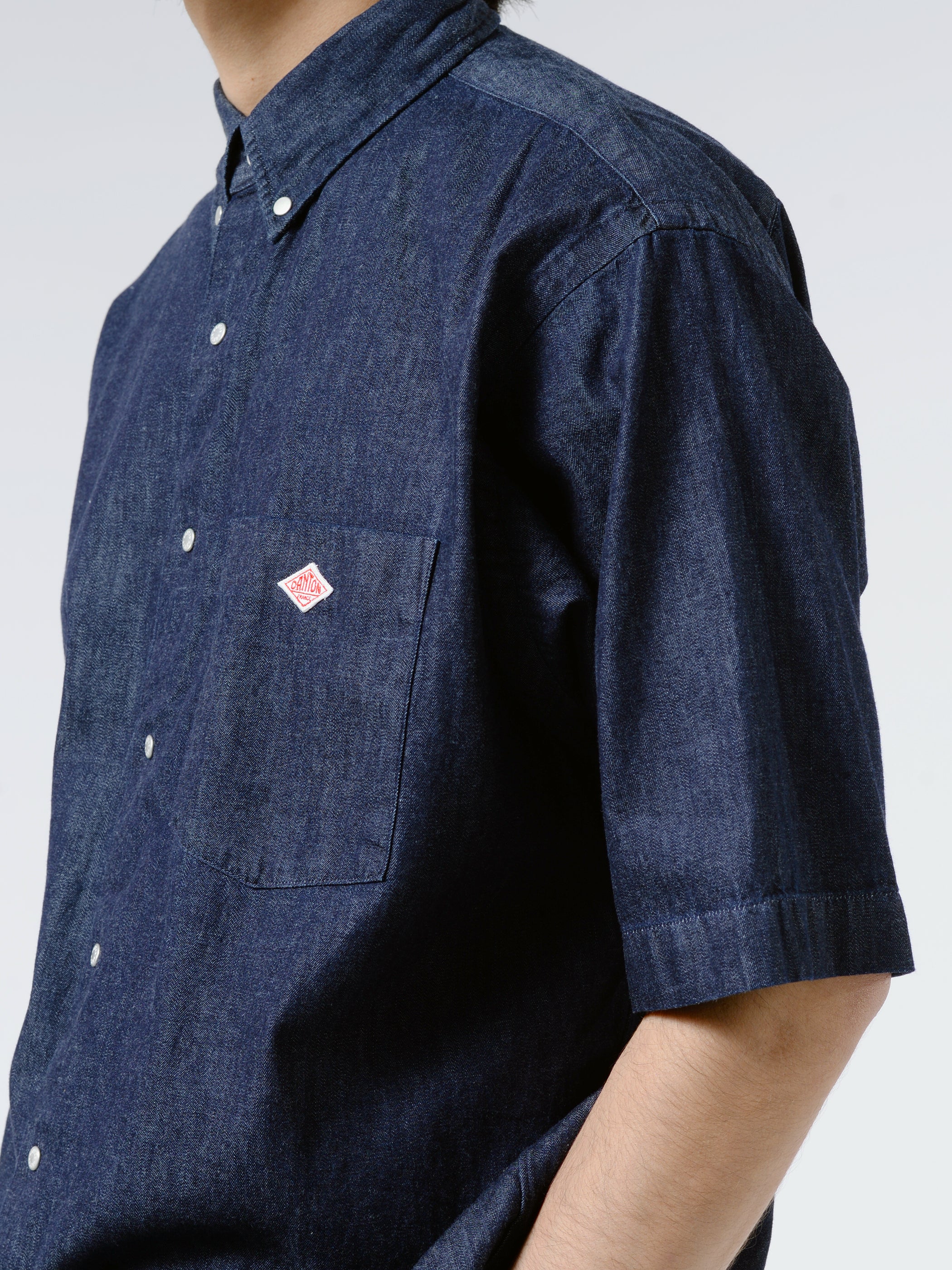 Men's Denim Dungaree B.D S/S Shirt