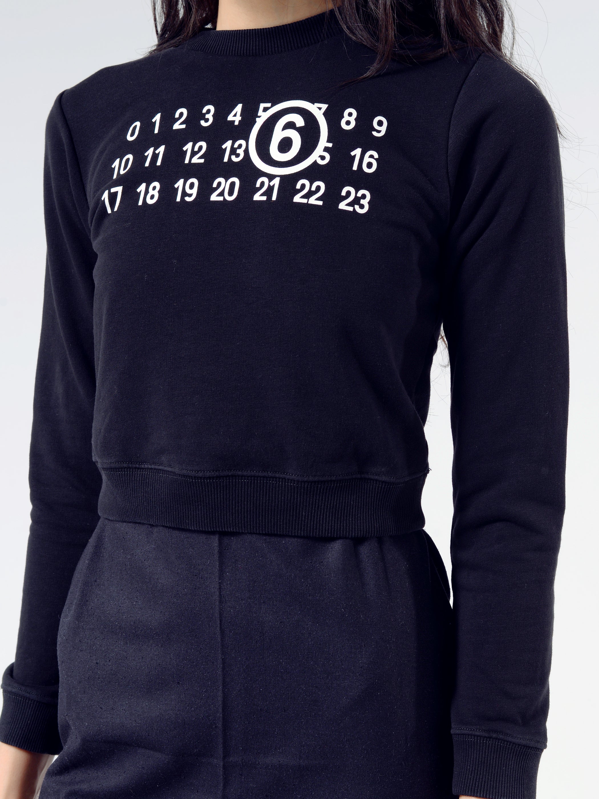 Logo Cropped Sweatshirt