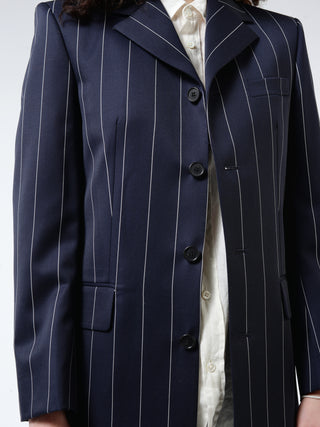 Filippa K Wool Pinstripe Blazer