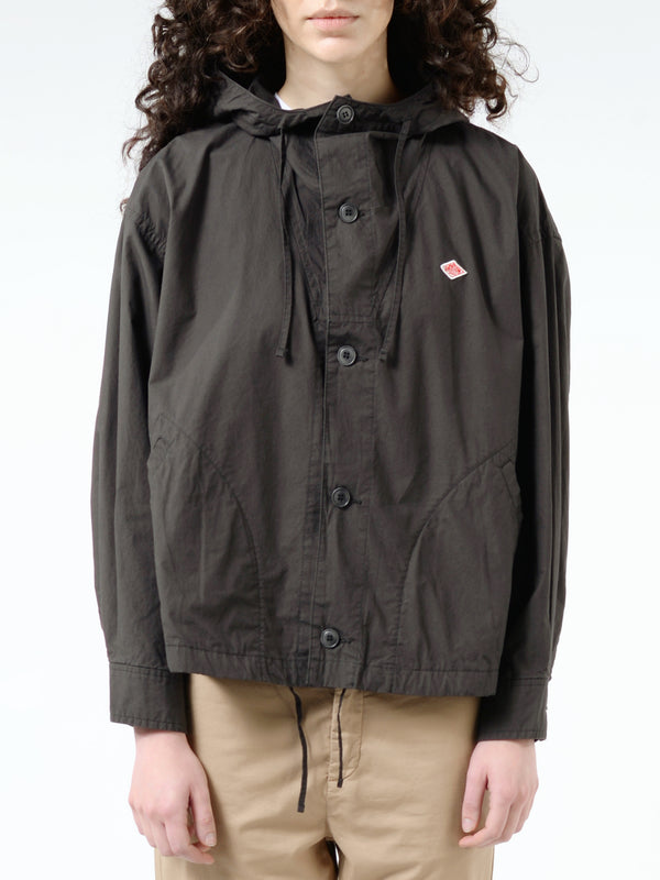 WOMEN S COTTON WEATHER HOODED SHORT JACKET