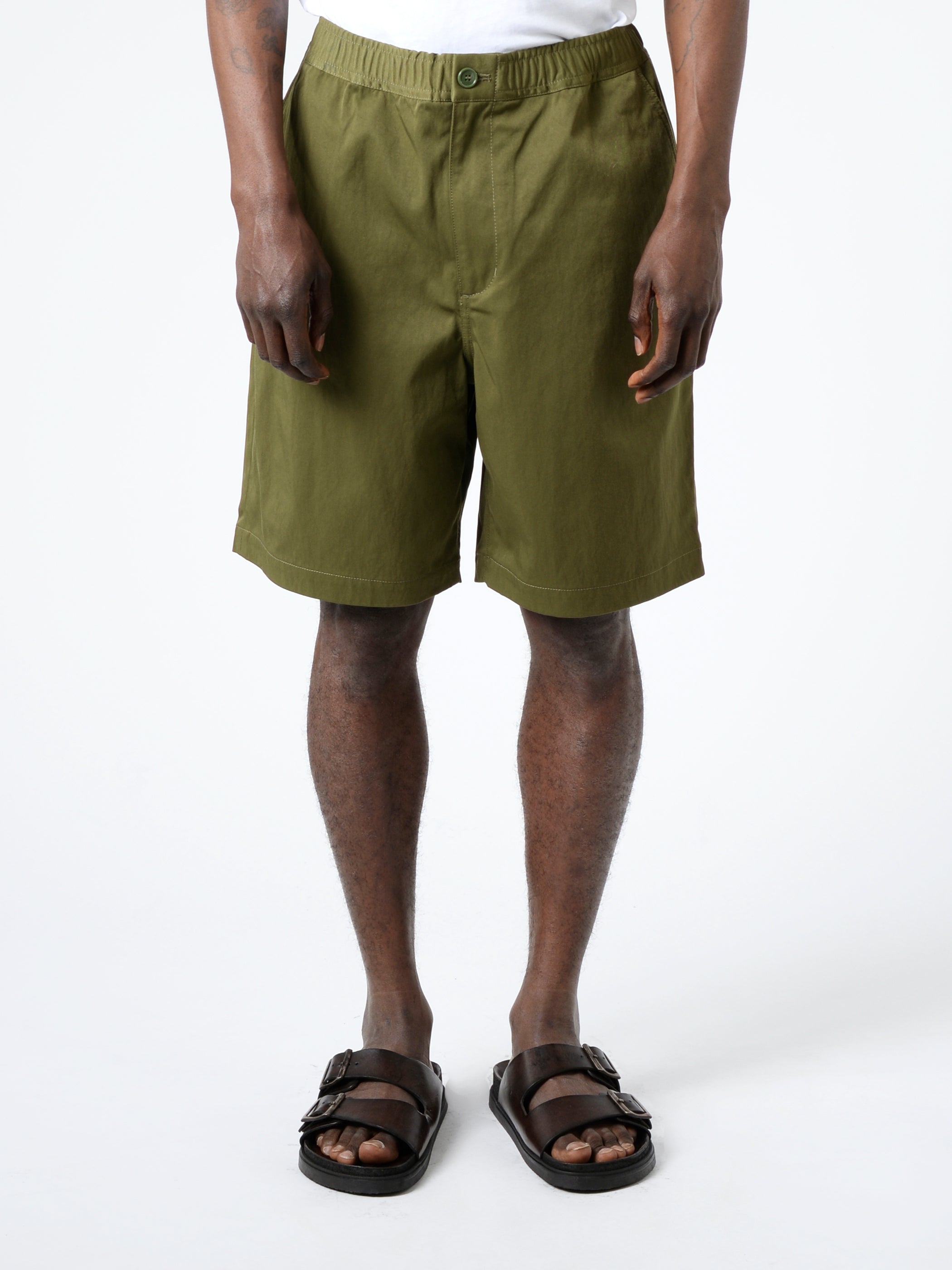 Men's Nylon Twill Work Easy Shorts