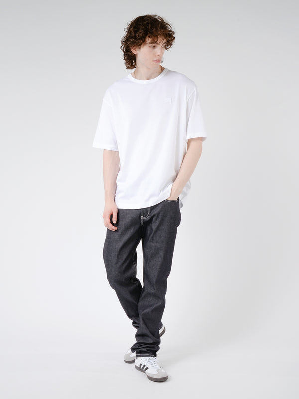 Acne Studios - Exford X Face Relaxed Fit T-Shirt in Optic White ...
