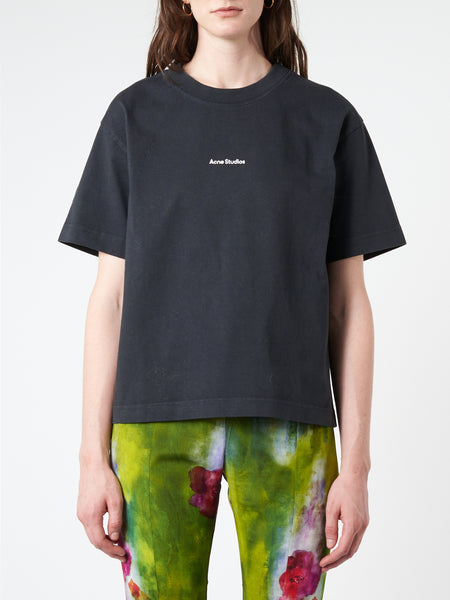 Acne Studios Tシャツ Acne Studios - ロゴTシャツ - リラックスフィット - バブルピンク