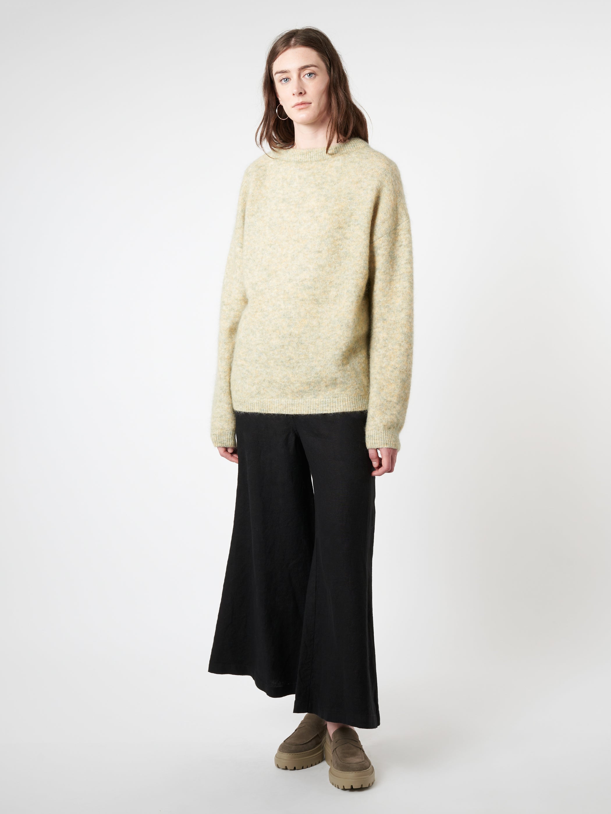 Acne Studios - Dramatic Wool Mohair Sweater in Pistachio