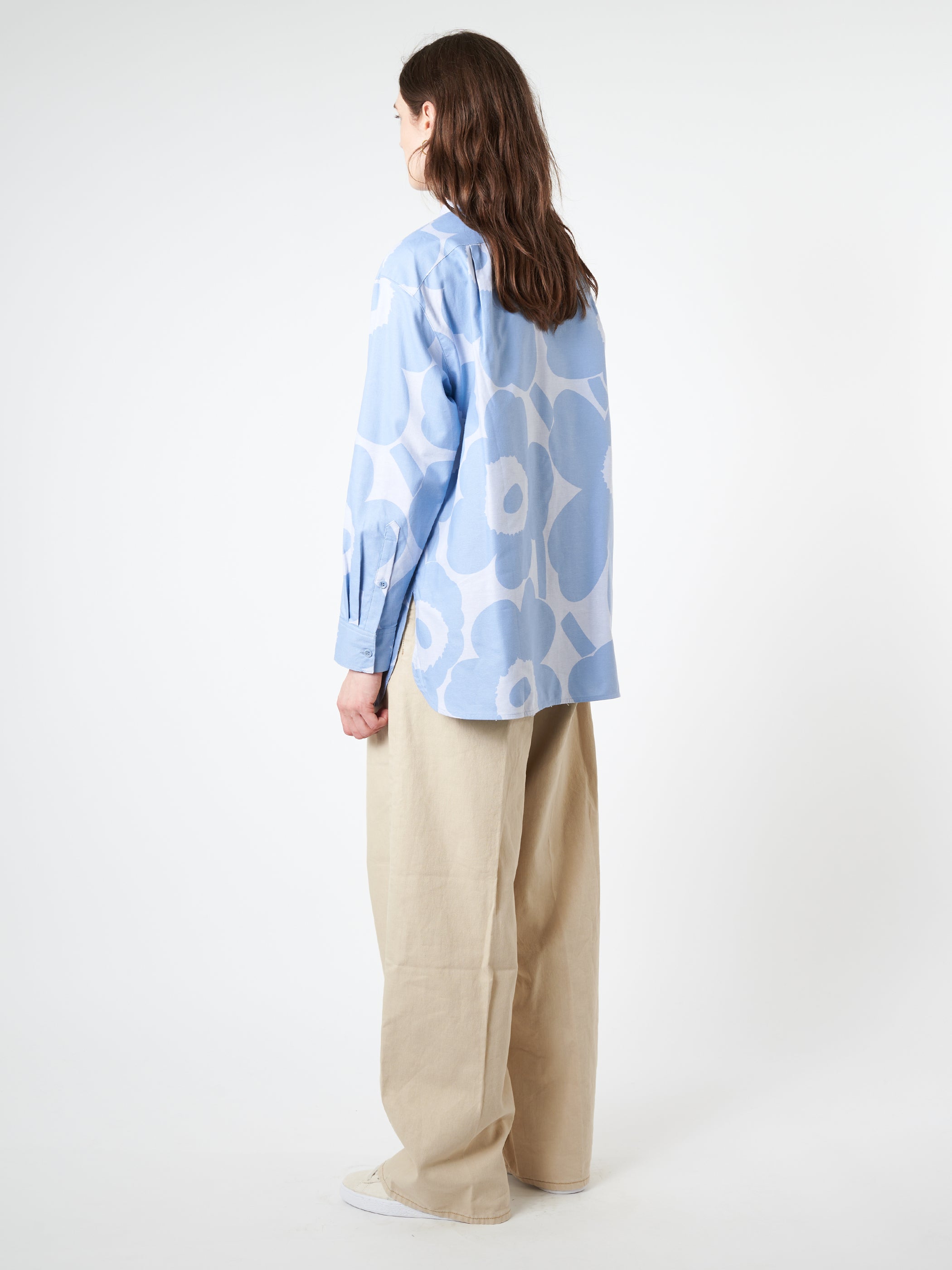 marimekko マリメッコ/ Ruoste Unikko シャツブラウス (marimekko/ブラウス・シャツ) 093178【BUYMA】