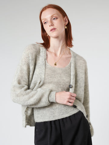 MOHAIR CARDIGAN