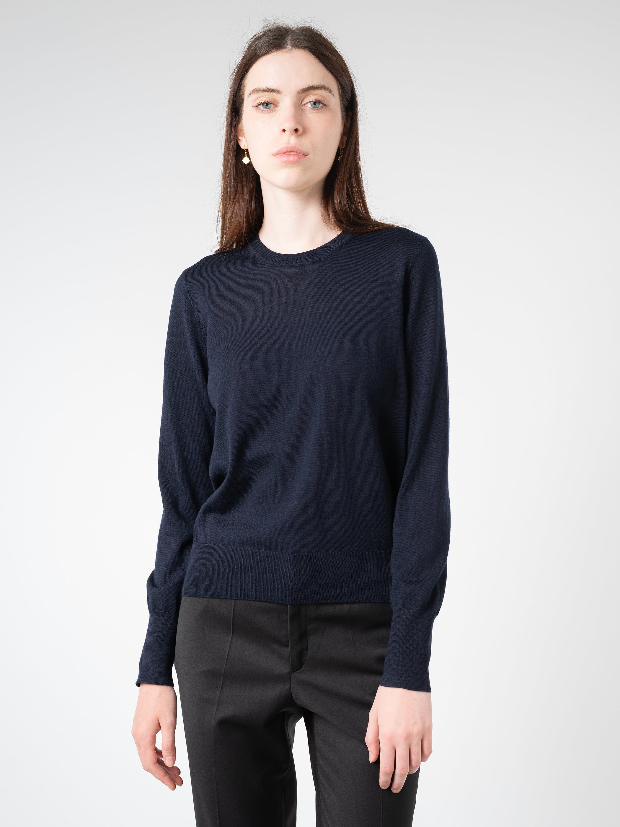 Merino R-Neck Pullover