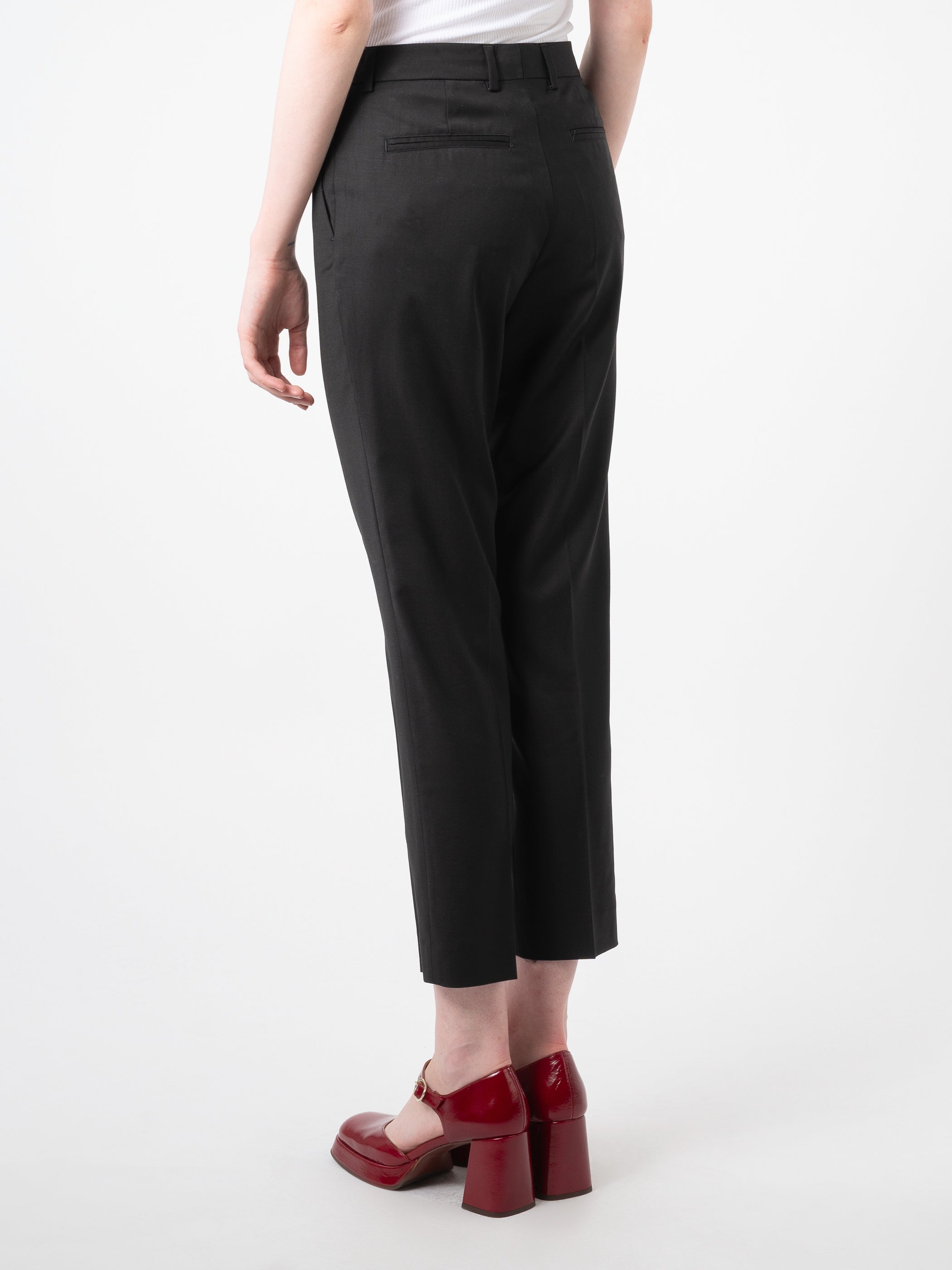 Emma Cropped Cool Wool Trouser