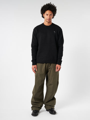 CREW NECK WOOL JUMPER