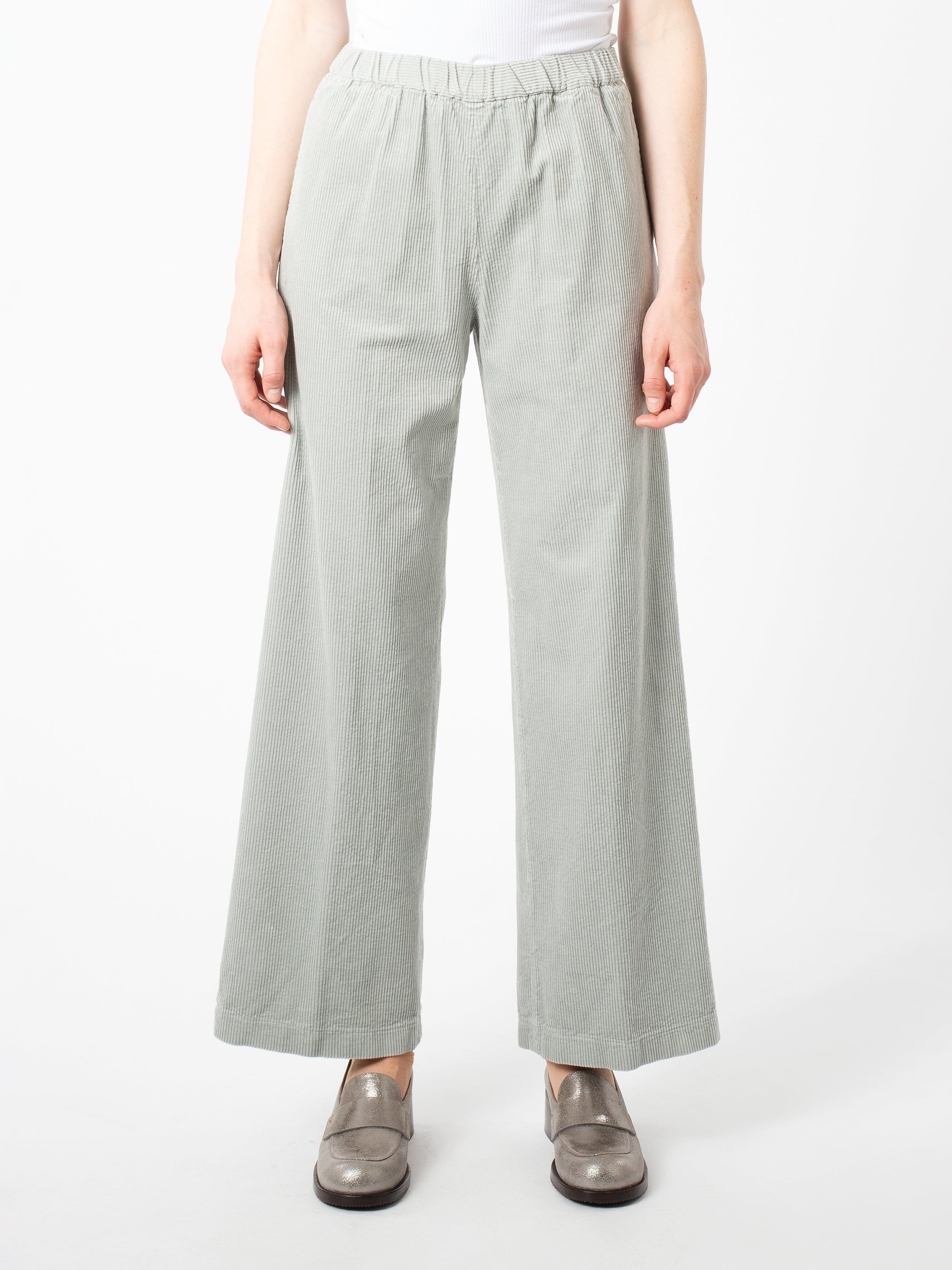Wide Corduroy Trousers