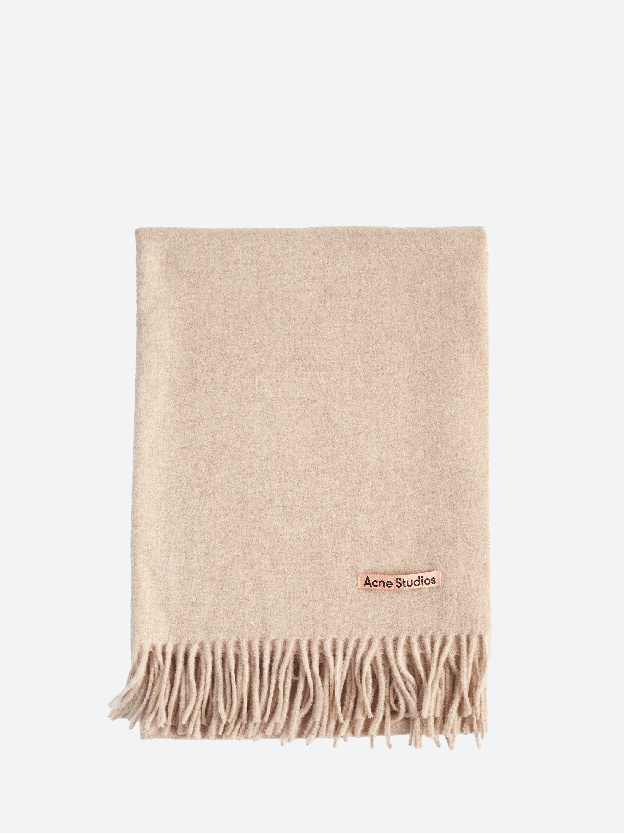 Wool Fringe Scarf