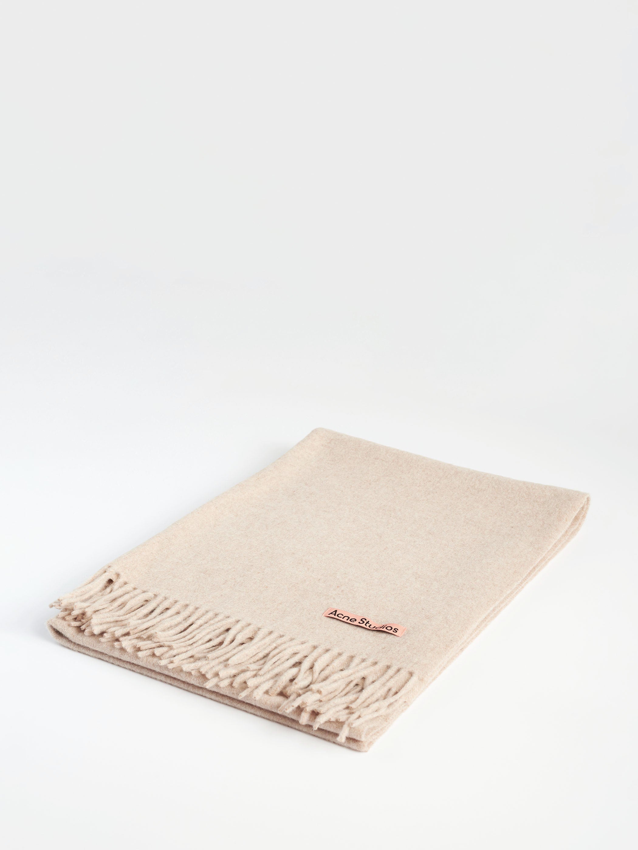 Fringe Wool Scarf